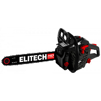Бензопила "CS 4022R" (ELITECH) 2,2 л.с., 14", 3/8", 1,3 мм, 52 зв., 4,3 кг, HD-серия.