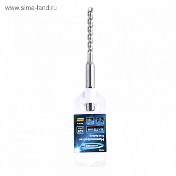 Бур по бетону DREI SPITZEN, 6 x 115 мм, SDS PLUS GROSS/70732