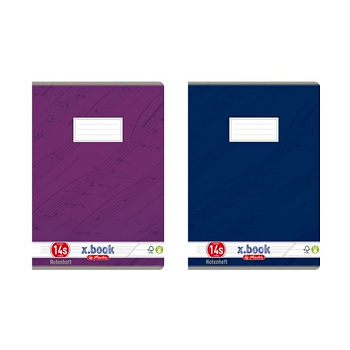 Тетрадь нотная 8л  A5. HERLITZ 03321403
