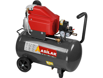 Компрессор ASILAK SLA-526 коаксиальный (260 л/мин, 8 атм, коаксиальный, масляный, ресив. 50 л, 230 В