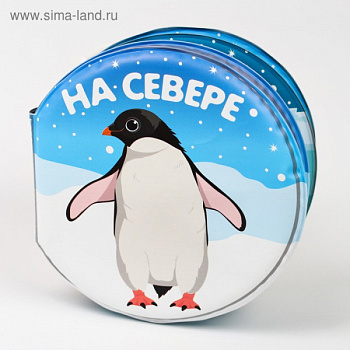 Развивающая книжка для игры в ванной «На севере»/4679990