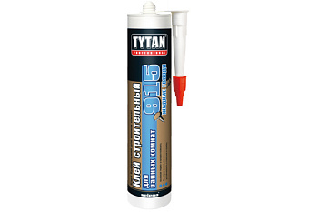 Tytan Professional клей строительный для ванных комнат №915 белый 440гр./23349