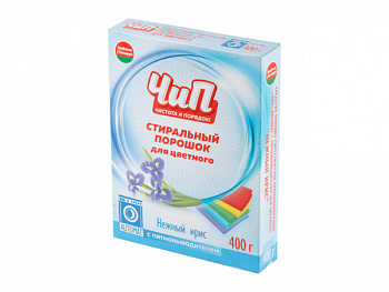 Стиральный порошок "ЧиП" автомат для цветного "Нежный ирис" 400г (415-331)