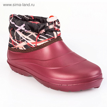 Галоши "Дачные" утепленные женские МИКС р-р 37/38   2687930
