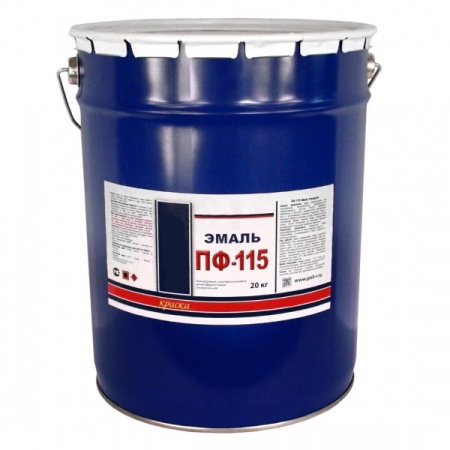 Эмаль для бетонных полов Расцвет серая 10кг