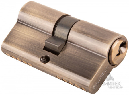 Цилиндровый механизм "PALLADIUM" 70 мм, ключ-ключ, старая бронза/110698