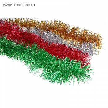 Мишура 100мм*2м   М-100 микс цвета  619612