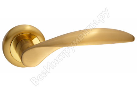 Ручка дверная СЕРЕНА DH 207-04 SG/мат.латунь/TIXX/990а  СН/ПР