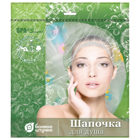 Шапочка для душа в ассортименте /40232