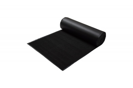 Коврик влаговпитывающий, ребристый “TRIP” 120см , чёрный *15  /24208