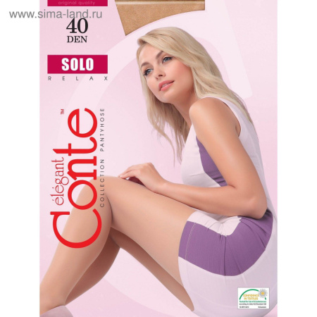 Колготки CONTE ELEGANT SOLO 40 Den mocca 3 -1907326